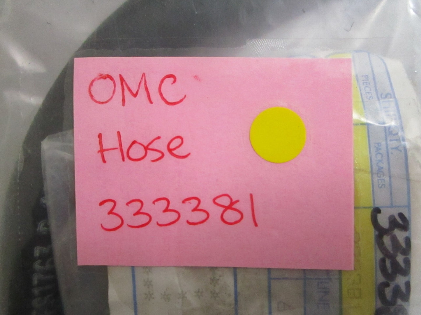 *NEW OEM* 0810 OMC Johnson Evinrude Hose 333381 0333381