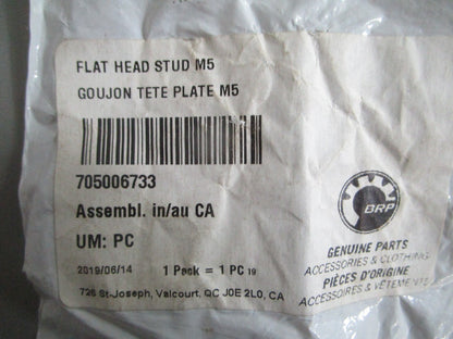 NEW OEM 705006733 Can-Am Flat Head Screw 0820