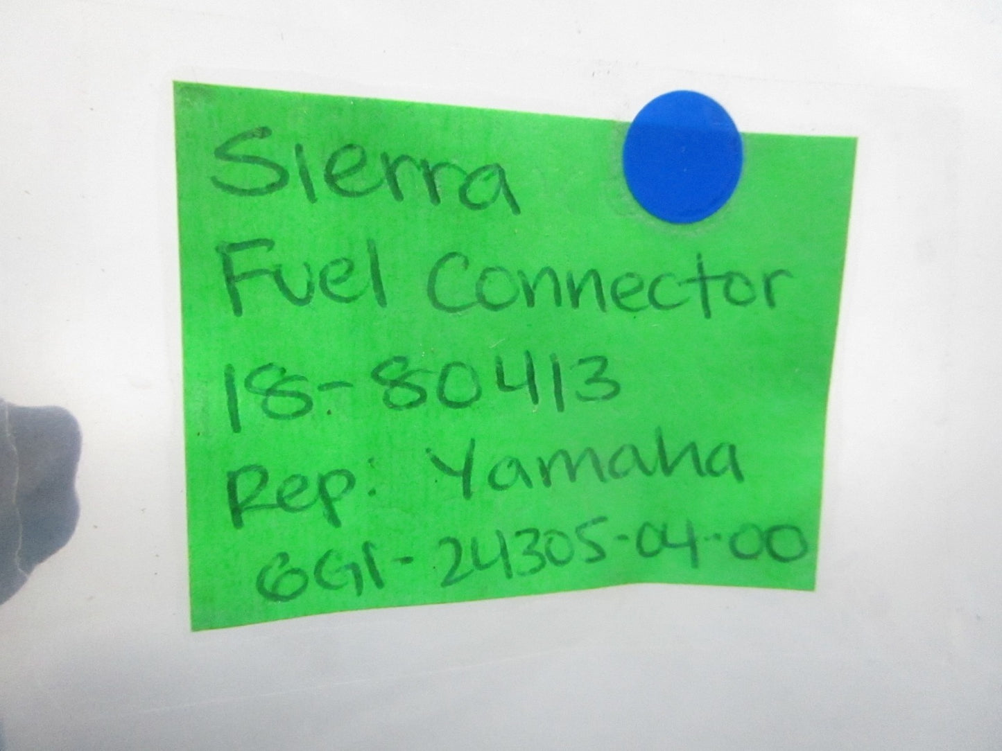 NEW 18-80413 Replaces: Yamaha 6G1-24305-04-00 Sierra Fuel Connector 0810
