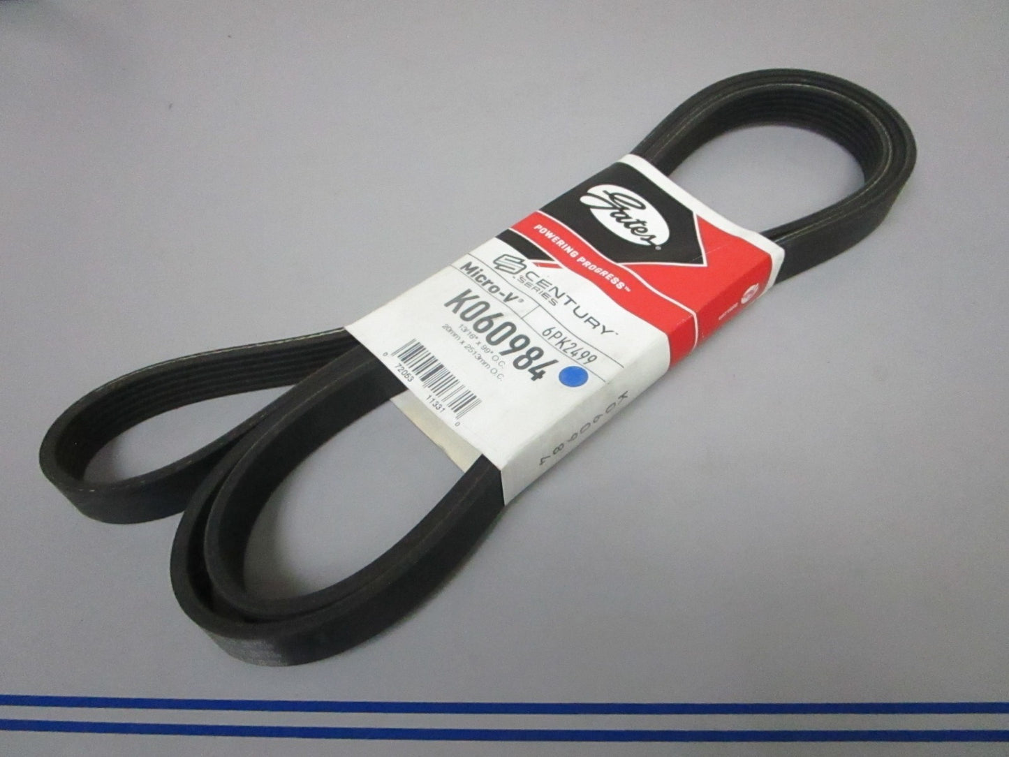 NEW K060984 Gates Micro-V 13/16" x 99" Serpentine Belt 0720