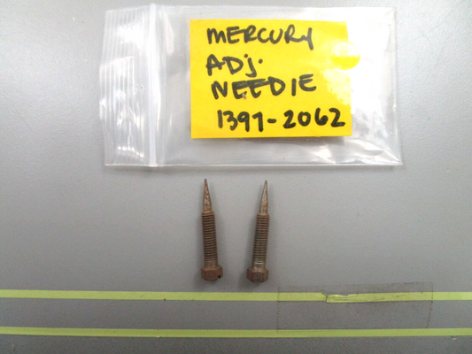 *NEW OEM* (LOT OF 2) 0750 Mercury Quicksilver  ADJ. NEEDLE 1397-2062