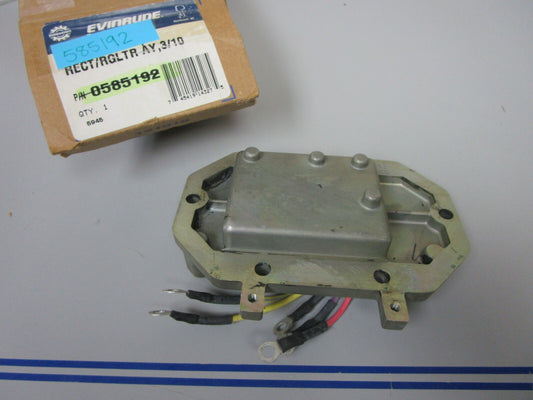*NEW OEM* 0720 OMC Johnson Evinrude Regulator Rectifier 585192 0585192