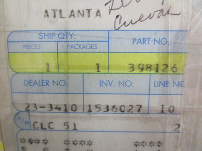 *NEW OEM* 0820 OMC Johnson Evinrude 9.9-15HP 10×7 Propeller 398126 0398126