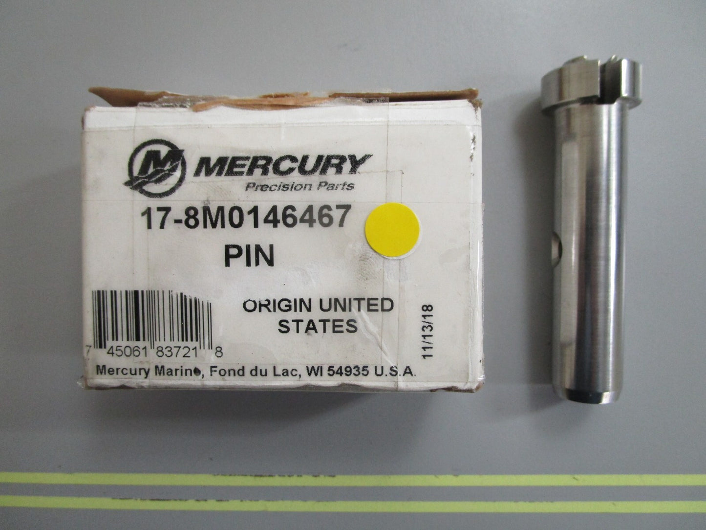 *NEW OEM* 0820 Mercury Quicksilver Pin 17-8M0146467