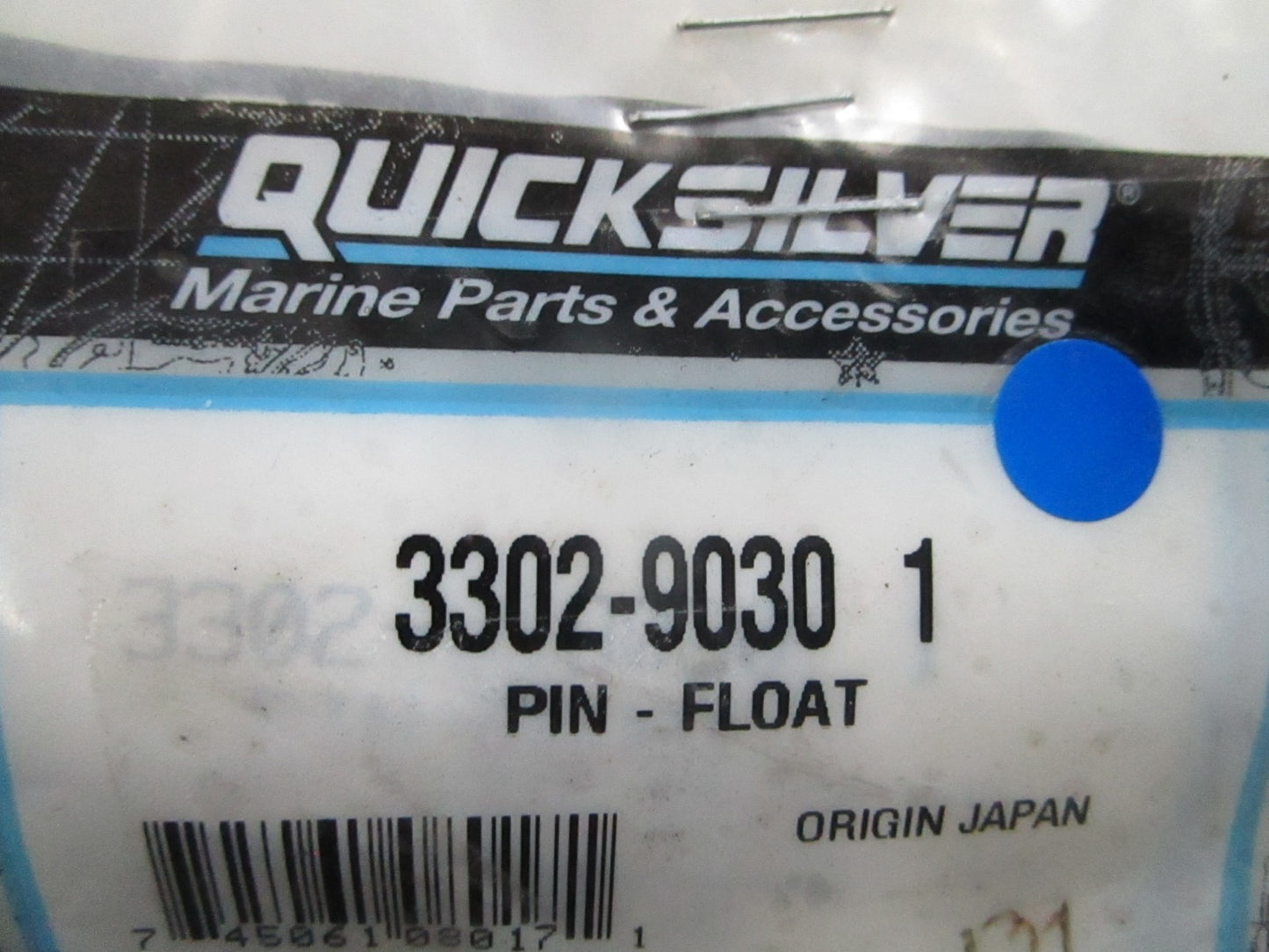*NEW OEM* 0810 Mercury Quicksilver Float Pin 3302-9030 1