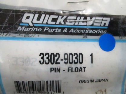 *NEW OEM* 0810 Mercury Quicksilver Float Pin 3302-9030 1