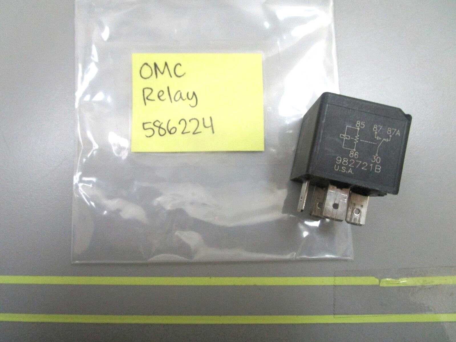 *NEW OEM* 0750 OMC Johnson Evinrude RELAY 586224 0586224