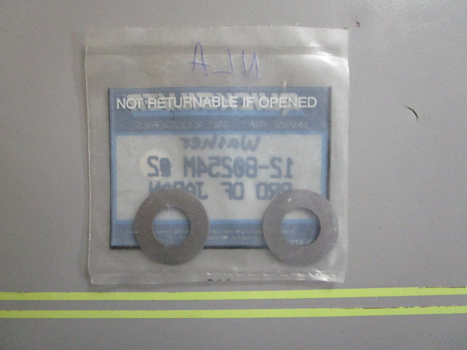 *NEW OEM* (LOT OF 2) 0810 Mercury Quicksilver Washer 12-80254M