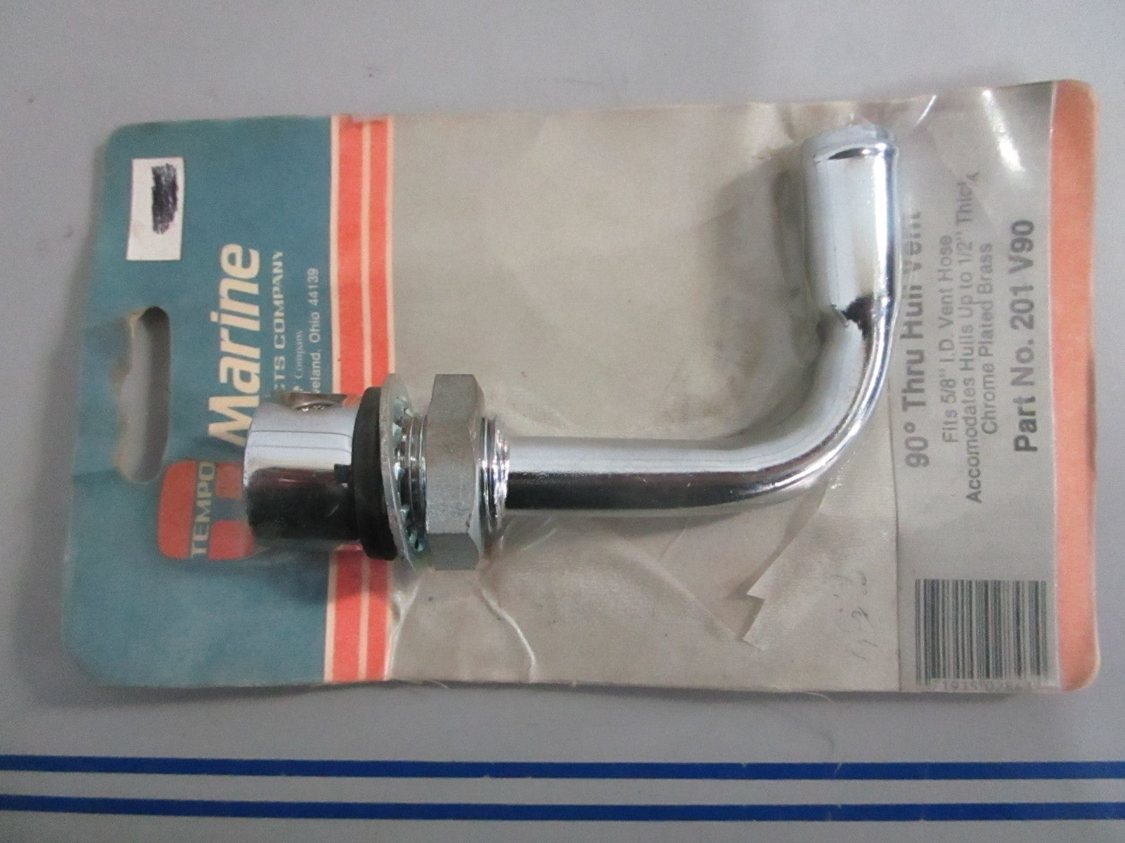 NEW OEM 201V90 Tempo 90° Thru Hull Vent 0820