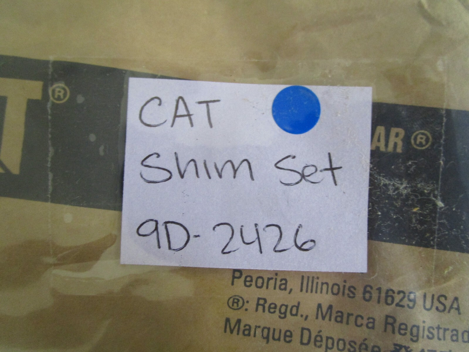 *NEW OEM* 0820 CAT Shim Set 9D-2426