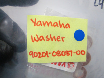 NEW OEM (LOT OF 4) 90201-08087-00 Yamaha Washer 0810
