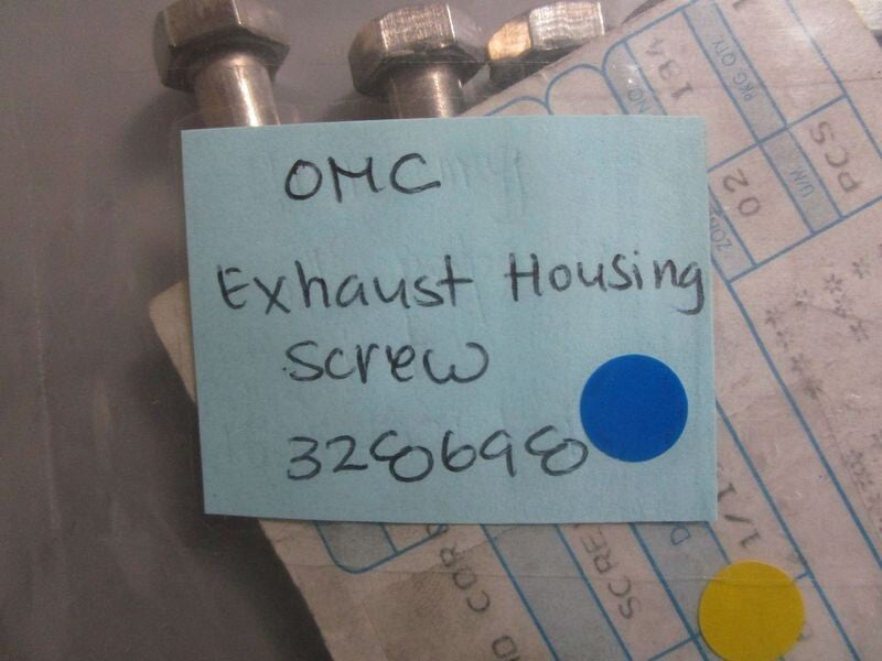 *NEW OEM* 0770 OMC Johnson Evinrude Exhaust Housing Screw 328698 0328698