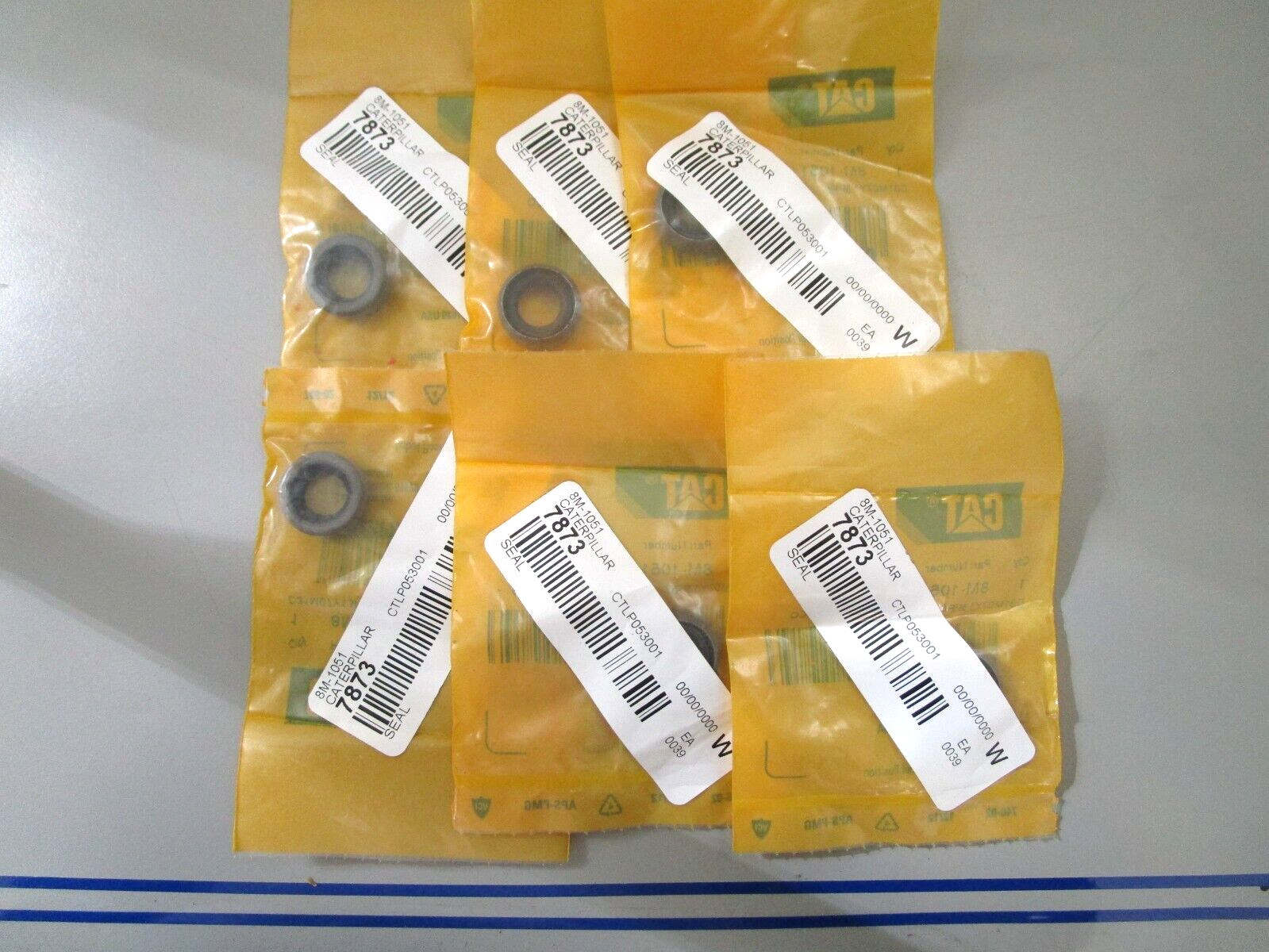 *NEW OEM* (LOT OF 6) 0780 Caterpillar Seal 8M-1051