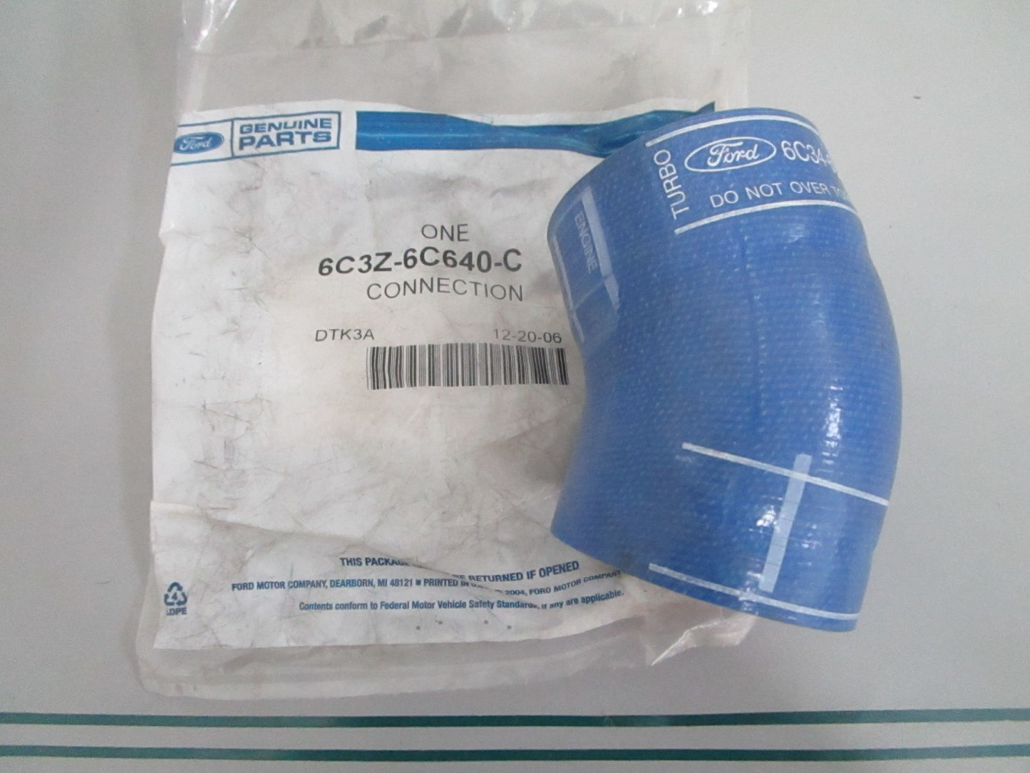 Ford 6C3Z-6C640-C Intercooler Hose Boot 6.0L Power Stroke F250 F350 NEW OEM 0820