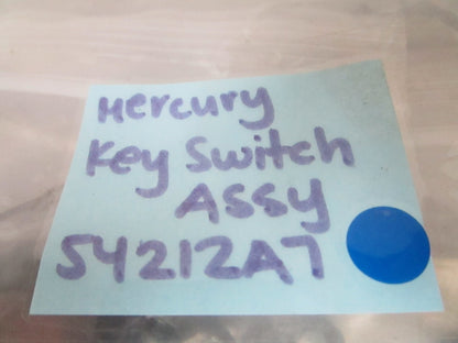 *NEW OEM* 0810 Mercury Quicksilver Key Switch Assembly 54212A7