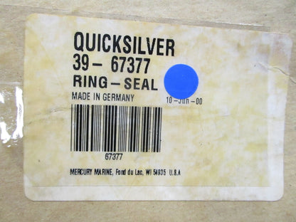 *NEW OEM* (LOT OF 2) 0810 Mercury Quicksilver Seal Ring 39-67377