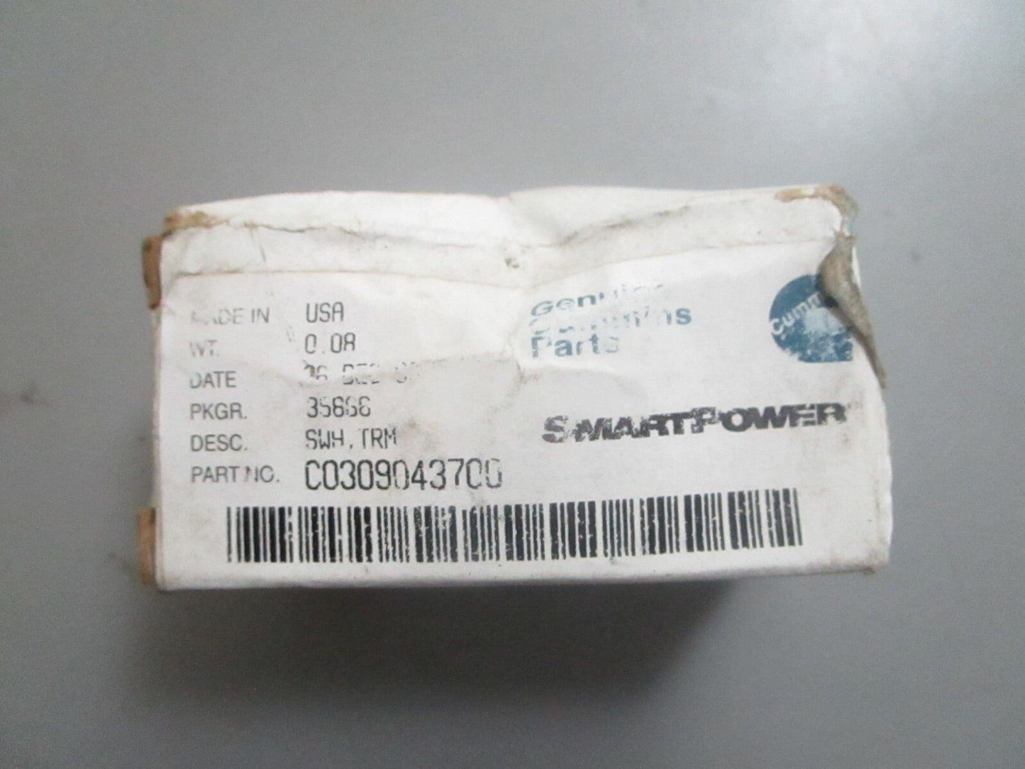 *NEW OEM* 0820 Cummins Thermo Switch C0309043700
