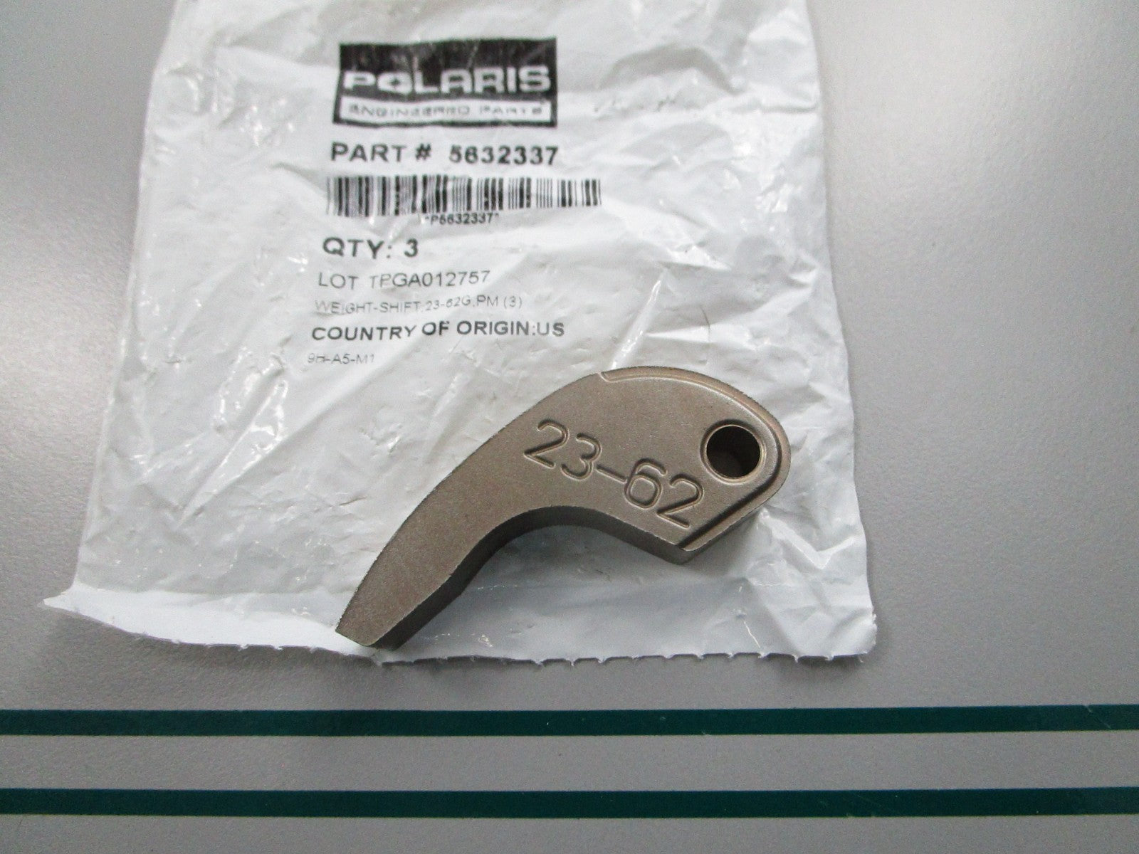 NEW OEM 5632337 Polaris 23-62 Shift Weight 0810
