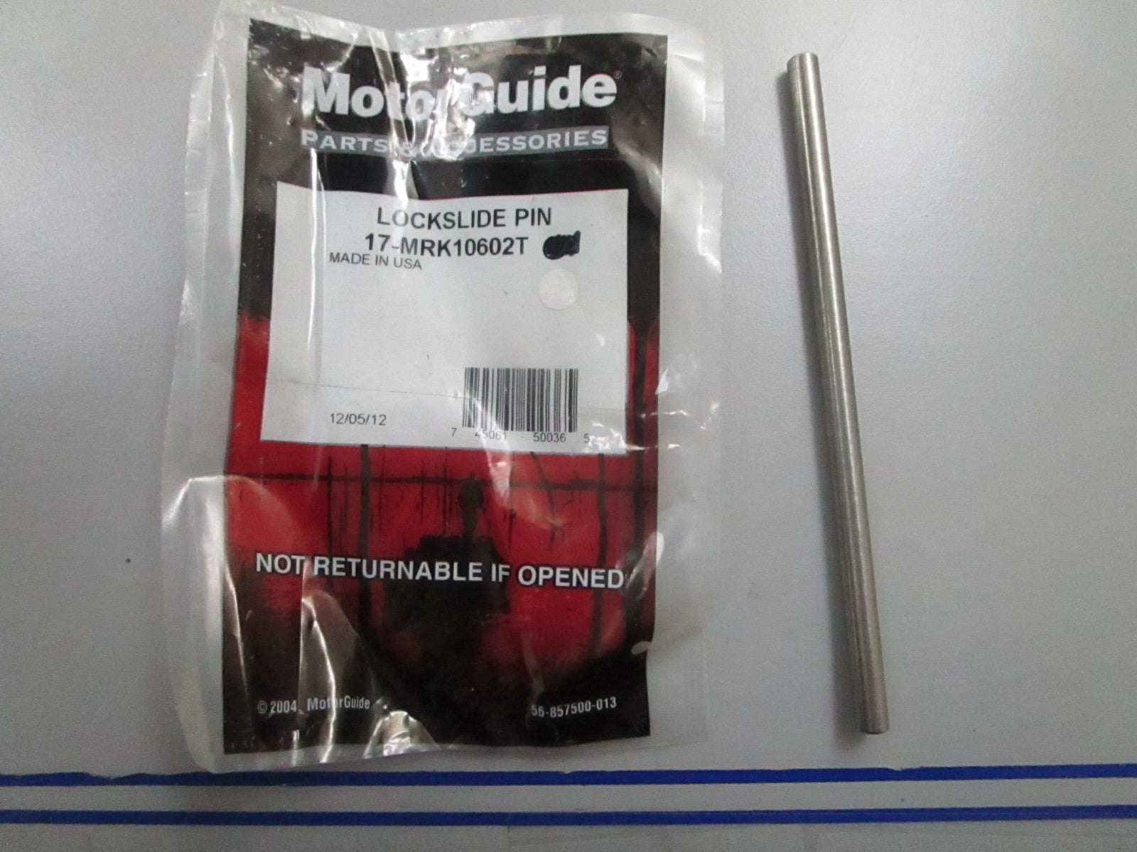 *NEW OEM* 0810 MotorGuide Lockslide Pin 17-MRK10602T