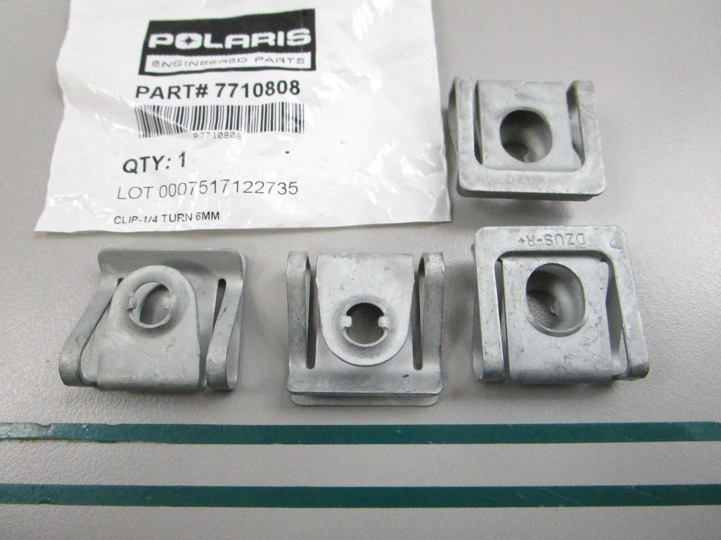 NEW OEM (LOT OF 4) 7710808 Polaris Clip 0810