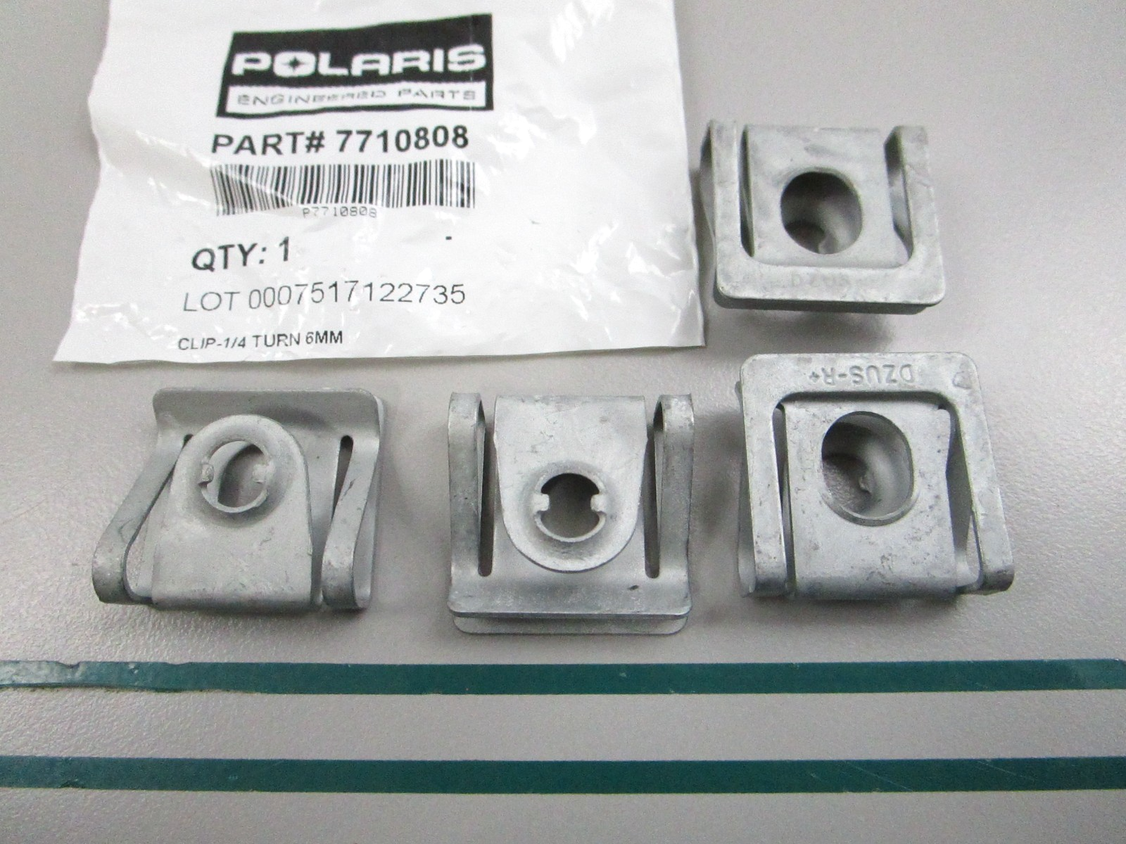 NEW OEM (LOT OF 4) 7710808 Polaris Clip 0810