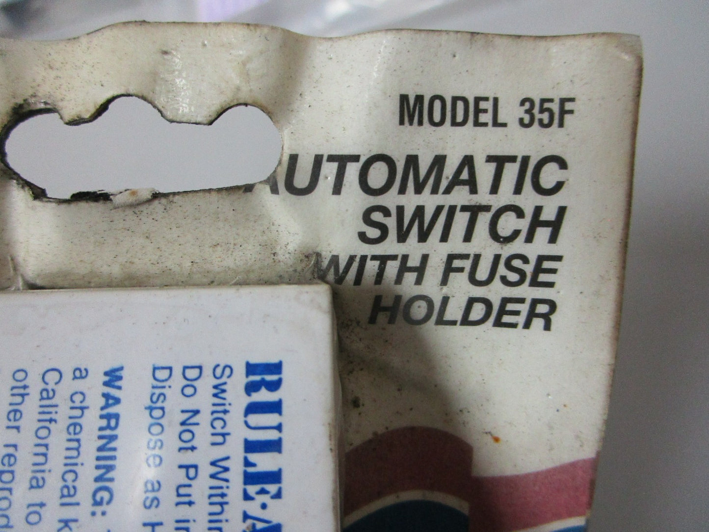 NEW OEM Rule Model 35F Automatic Switch & Fuse Holder Assembly Rule-A-Matic 0720
