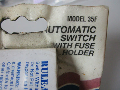 NEW OEM Rule Model 35F Automatic Switch & Fuse Holder Assembly Rule-A-Matic 0720