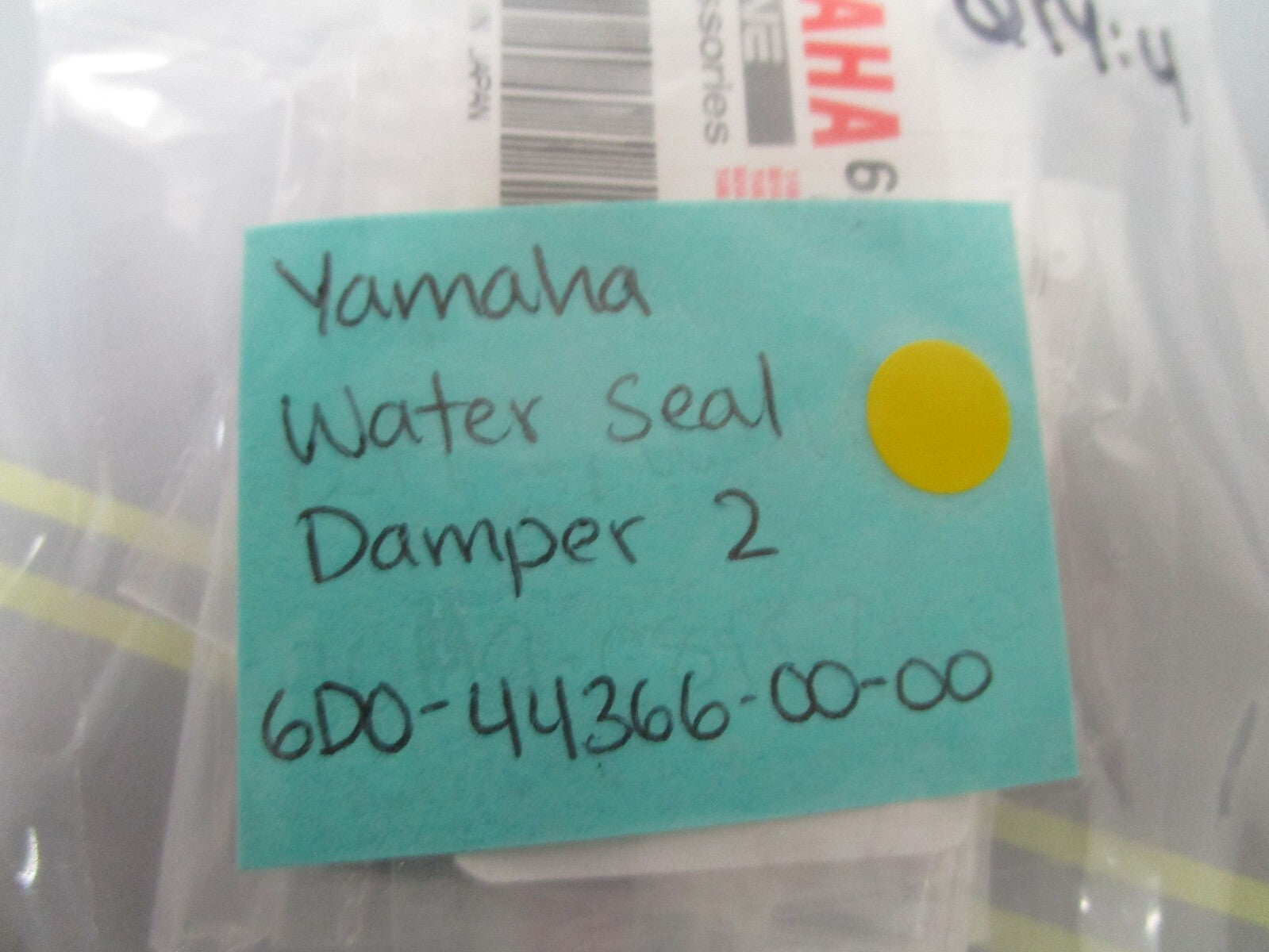 *NEW OEM* 0810 Yamaha Water Seal Damper 2 6D0-44366-00-00