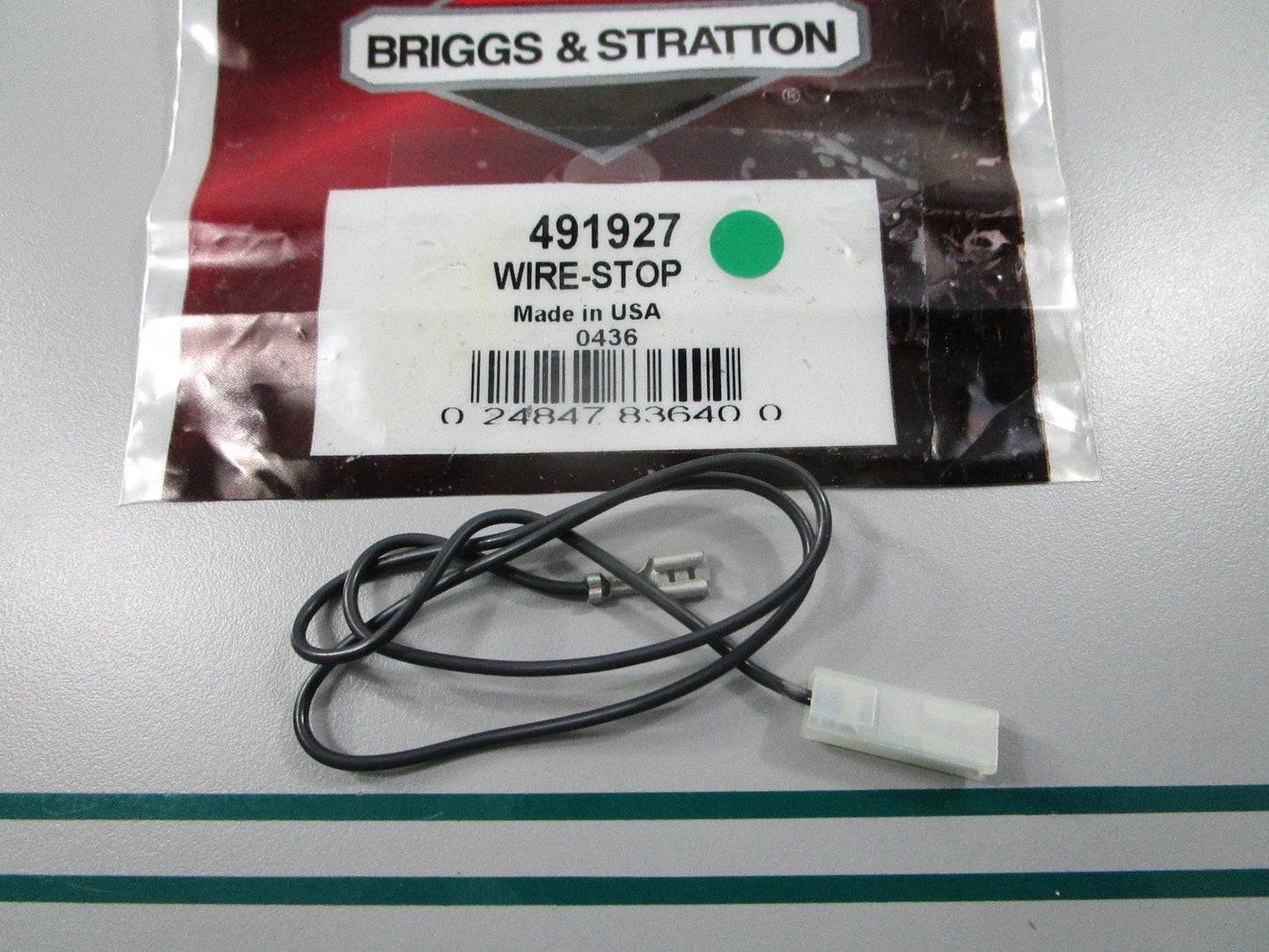 NEW OEM 491927 Briggs & Stratton Stop Wire 0810