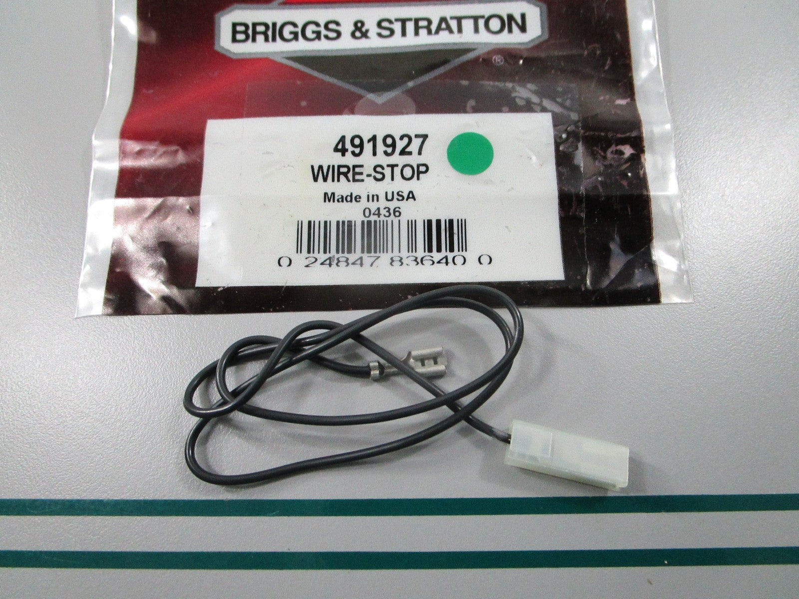 NEW OEM 491927 Briggs & Stratton Stop Wire 0810
