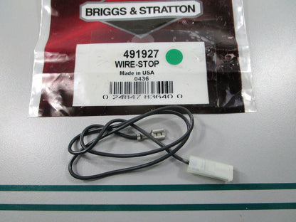 NEW OEM 491927 Briggs & Stratton Stop Wire 0810