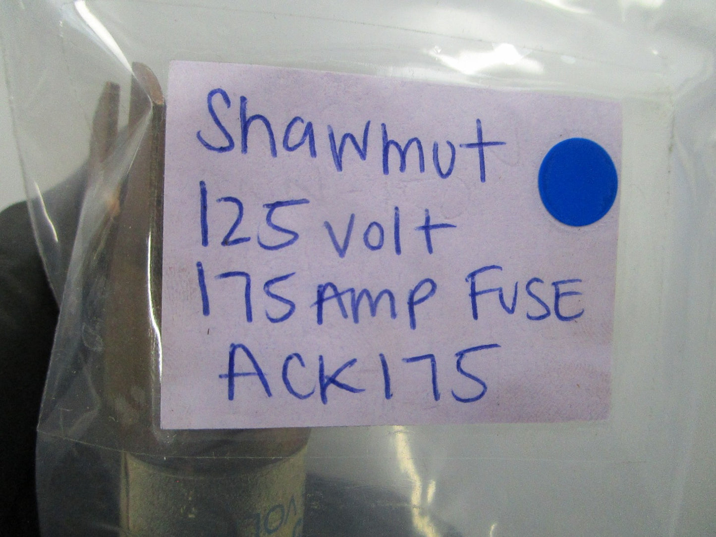NEW OEM ACK175 Shawmut 125 Volt 175 Amp Fuse 0810