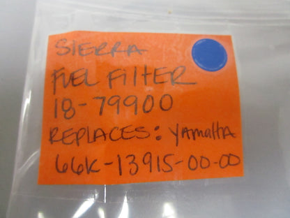 *NEW* 0720 Sierra Fuel Filter 18-79900 Replaces: Yamaha 66K-13915-00-00
