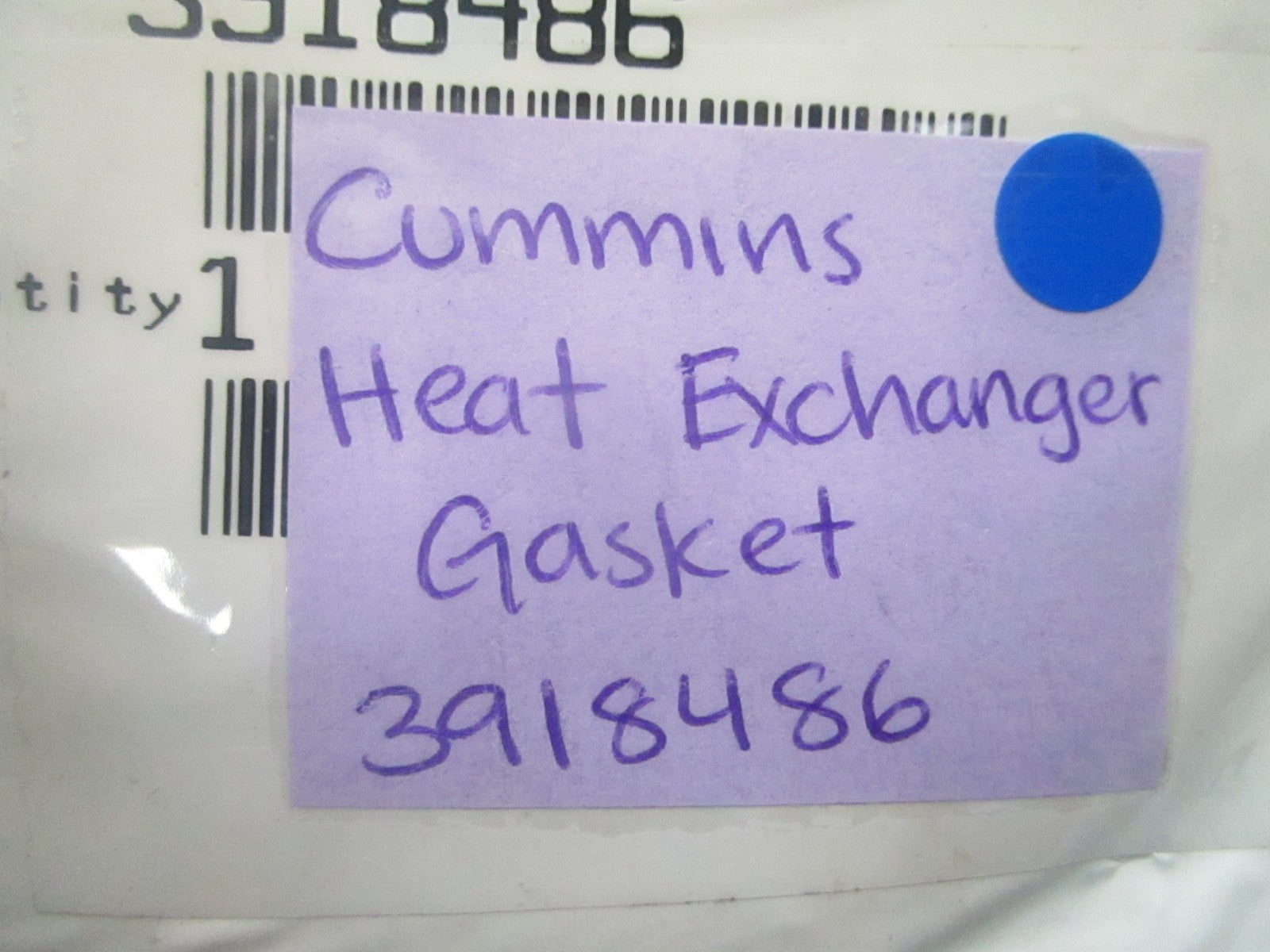*NEW OEM* 0810 Cummins Heat Exchanger Gasket 3918486