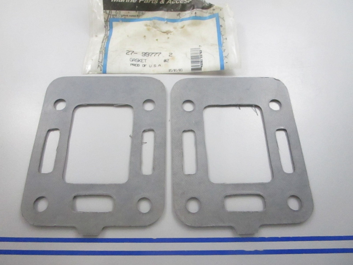 NEW OEM (LOT OF 2) 27-997772 Mercury Quicksilver Gasket 0810