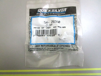 *NEW OEM* 0750 Mercury Quicksilver CLIP 54-26550