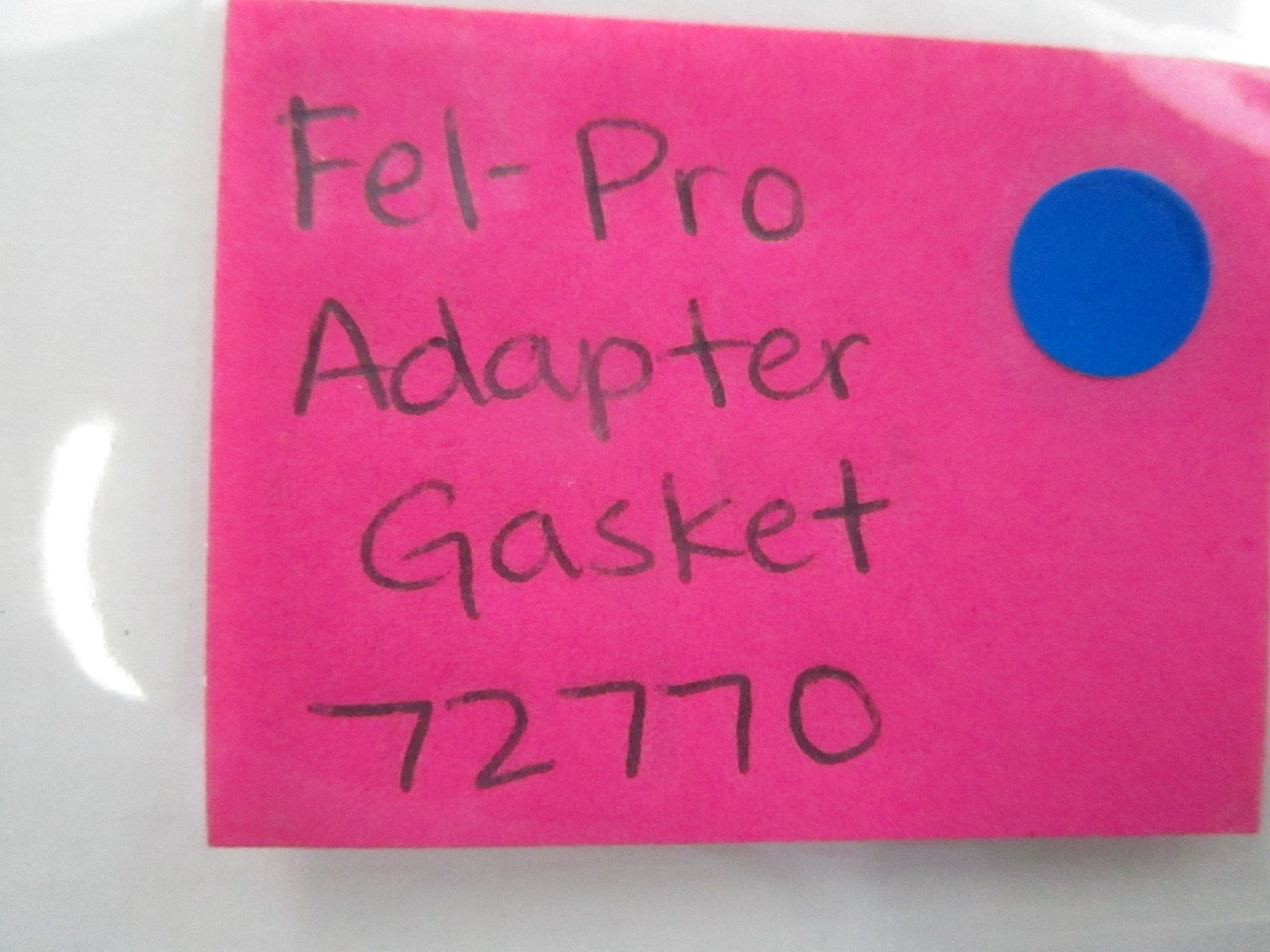 *NEW* 0810 Fel-Pro Adapter Gasket 72770