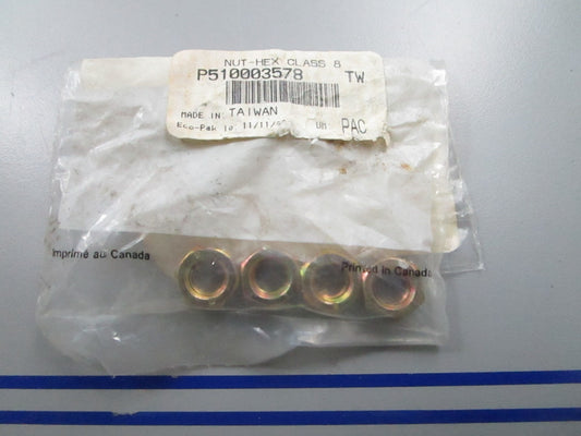 *NEW* (LOT OF 4) 0810 Ski-Doo BRP Hex Nut 510003578
