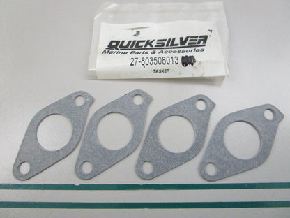NEW OEM (LOT OF 4) 27-803508013 Mercury Quicksilver Intake Gasket 0810
