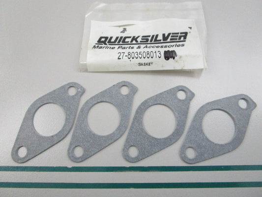 NEW OEM (LOT OF 4) 27-803508013 Mercury Quicksilver Intake Gasket 0810