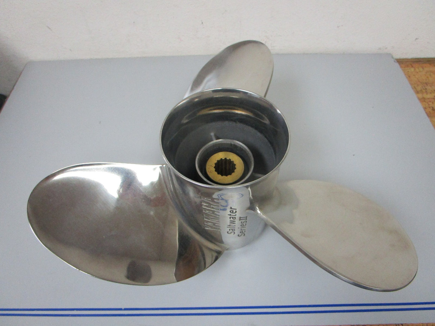 *NEW OEM* 0720 Yamaha Saltwater Series 3 LH SS 15 ¾ x 15 Propeller 6D1-45976-00