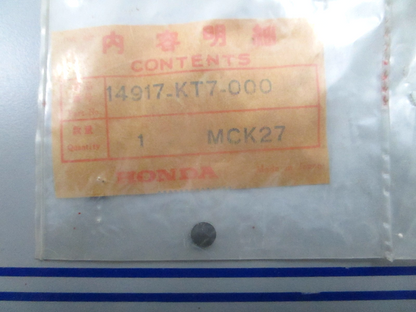 *NEW OEM* 0810 Honda Tappet Shim 14917-KT7-000