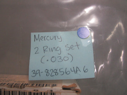 *NEW OEM* 0810 Mercury Quicksilver 2 Ring Set (.030) 39-828564A6