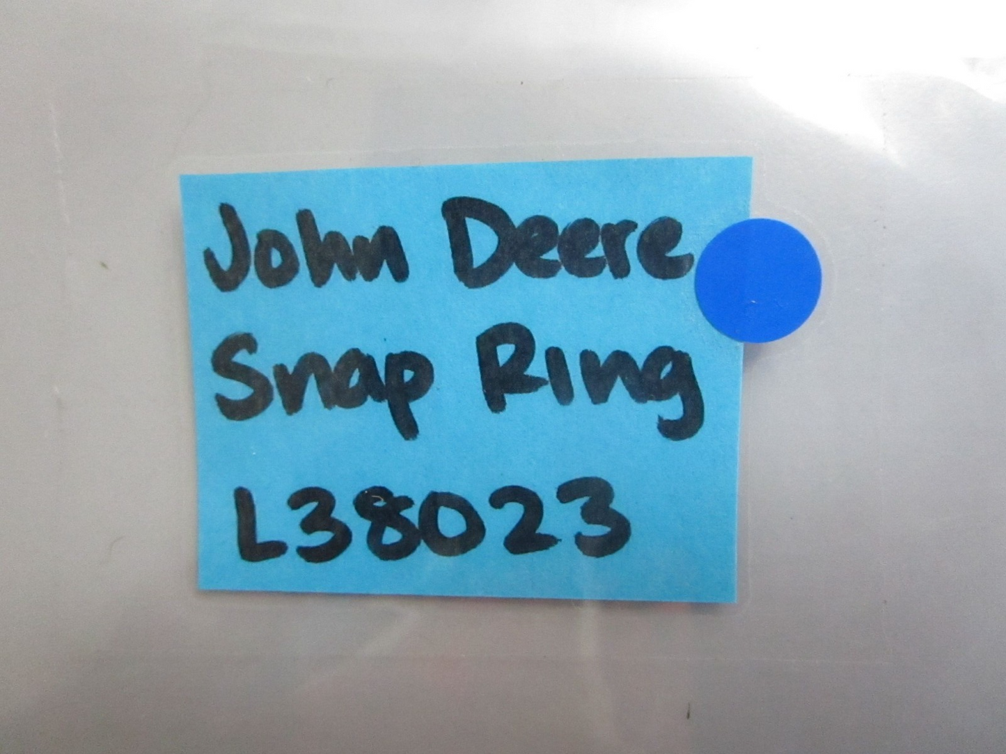 *NEW* 0770 John Deere Snap Ring L38023