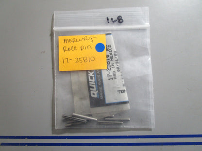 *NEW OEM* (LOT OF 8) 0810 Mercury Quicksilver Roll Pin 17-25810