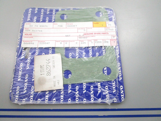 NEW OEM 862744 Volvo Penta Gasket 0810