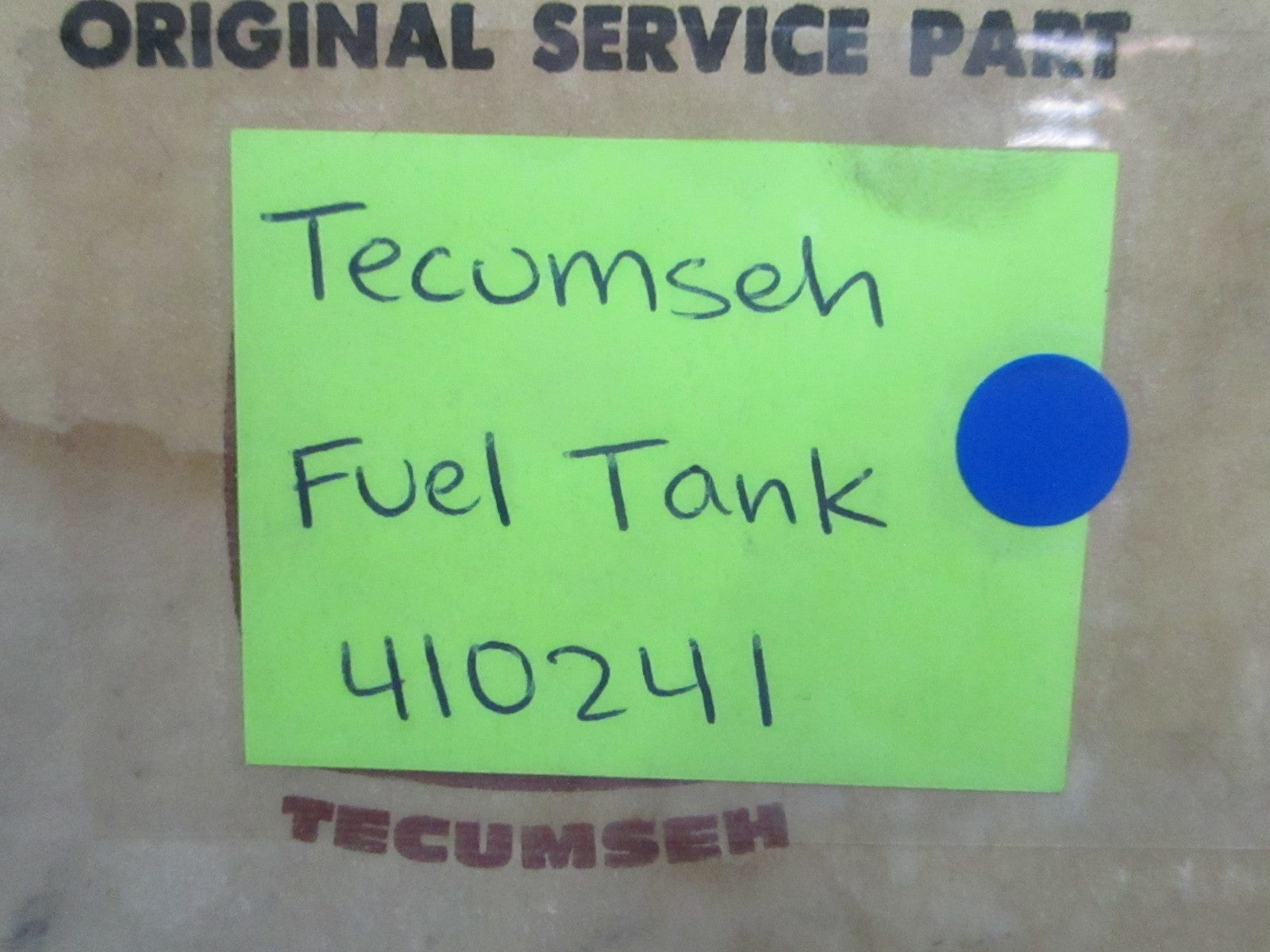 NEW OEM 410241 Tecumseh Fuel Tank 0820