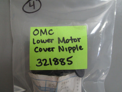 *NEW OEM* 0810 OMC Johnson Evinrude Lower Mount Cover Nipple 321885 0321885