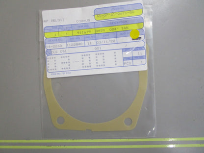 *NEW OEM* 0810 OMC Johnson Evinrude .004" Tan Shim 911679 0911679