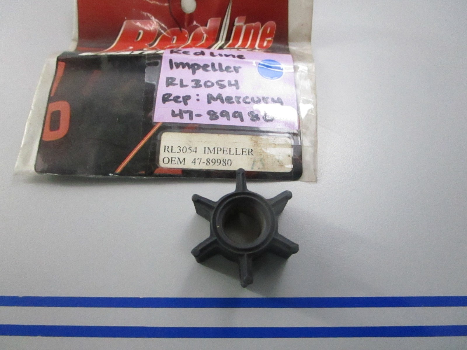 NEW RL3054 Replaces: Mercury 47-89980 Red Line Impeller 0810